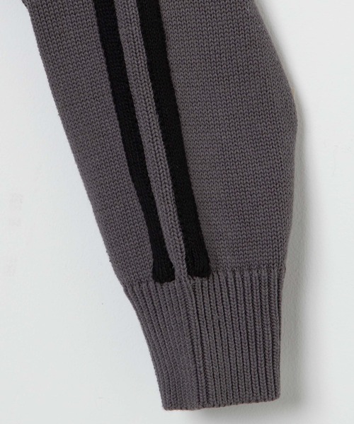 Figments(フィグメンツ)の「サイドラインカーディガン(カーディガン/ボレロ・レディース・ブラック/グレー・FREE)」の12枚目の写真