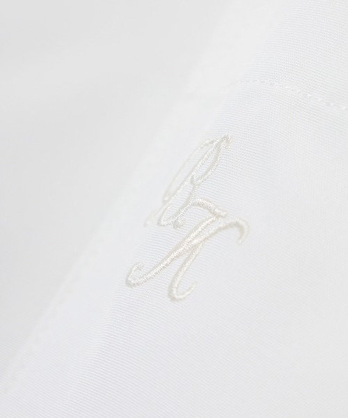 Honeys（ハニーズ）の「ショート丈シャツ（シャツ/ブラウス・レディース・サックスブルー/ホワイト系その他/ホワイト・LL/L/M/S/SS）」の12枚目の写真