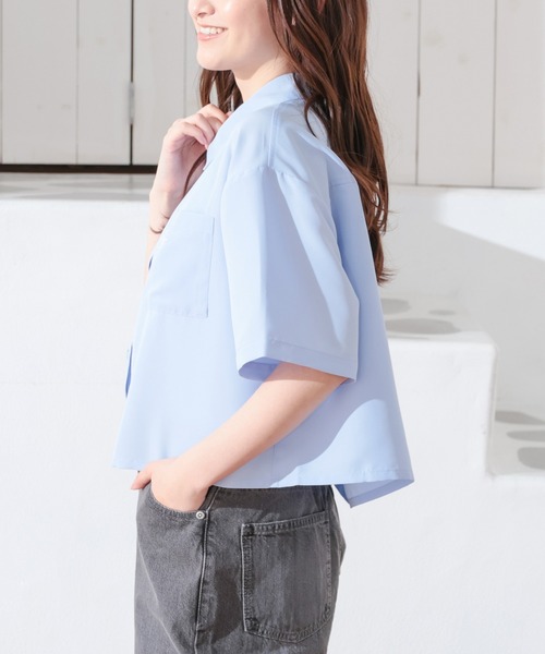 Honeys（ハニーズ）の「ショート丈シャツ（シャツ/ブラウス）」 - WEAR