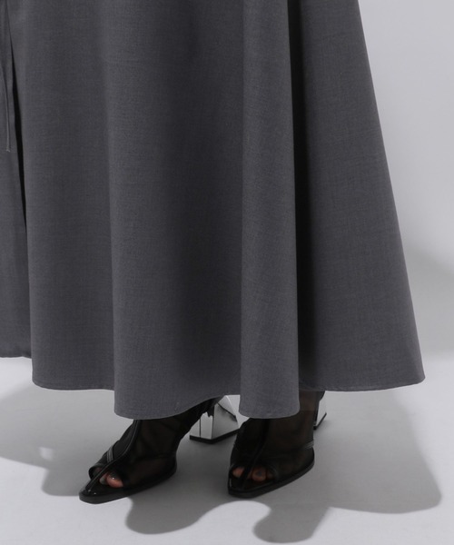 HARE（ハレ）の「レースアップスリットスカート(HARE)（スカート