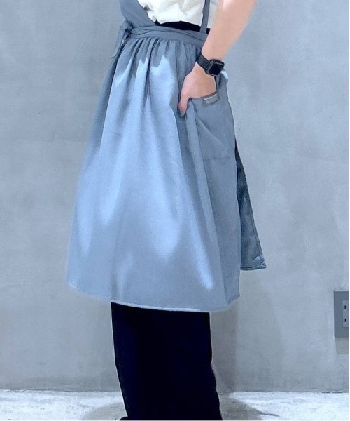 セール】ギャザーエプロン / 111647（エプロン）｜LAKOLE