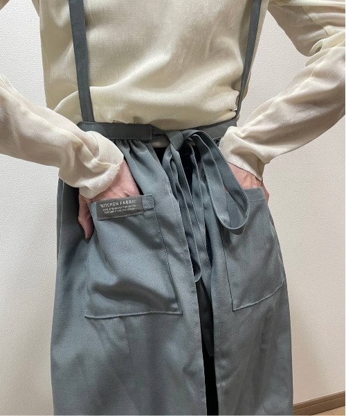 セール】ギャザーエプロン / 111647（エプロン）｜LAKOLE