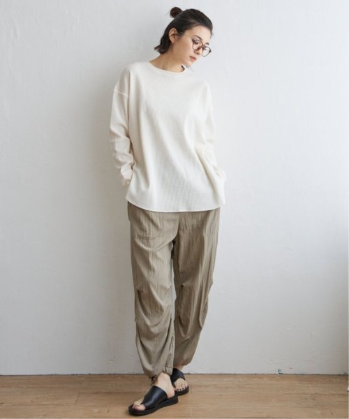 LBC(エルビーシー)の「パラシュートパンツ(その他パンツ・レディース・ベージュ/チャコールグレー/オリーブ・M/L)」の11枚目の写真