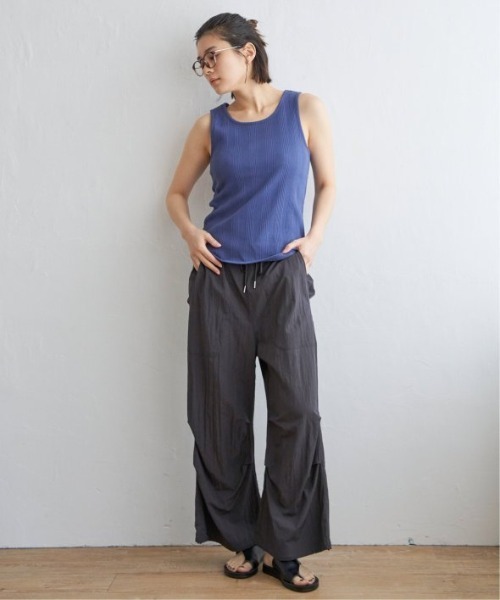LBC(エルビーシー)の「パラシュートパンツ(その他パンツ・レディース・ベージュ/チャコールグレー/オリーブ・M/L)」の14枚目の写真