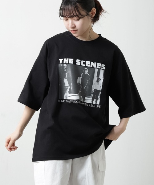 ZIP FIVE（ジップファイブ）の「【ZIP FIVE】 ストリート フォトグラフィック プリント ビッグシルエット 半袖 Tシャツ（Tシャツ/カットソー・メンズ・ブラック系/ホワイト/ブラック系1/ブラック/ホワイト系/ホワイト系1・MEDIUM/LARGE）」の15枚目の写真