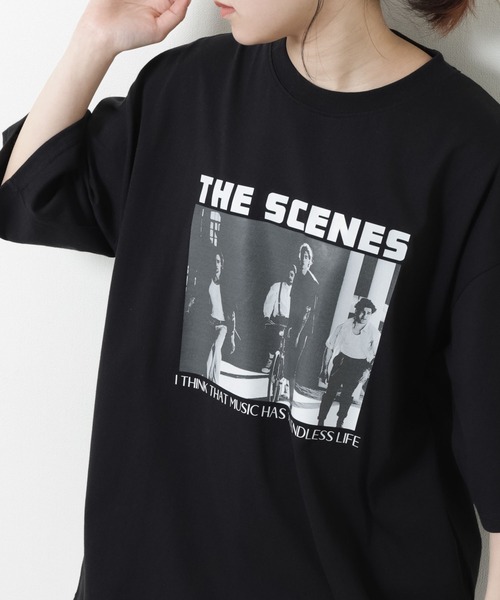 ZIP FIVE（ジップファイブ）の「【ZIP FIVE】 ストリート フォトグラフィック プリント ビッグシルエット 半袖 Tシャツ（Tシャツ/カットソー・メンズ・ブラック系/ホワイト/ブラック系1/ブラック/ホワイト系/ホワイト系1・MEDIUM/LARGE）」の14枚目の写真