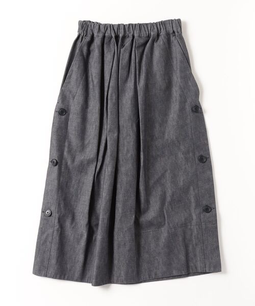 【セール】NICHOLSON&Ｎ:別注DENIM S-BTN（スカート）｜SHIPS（シップス）