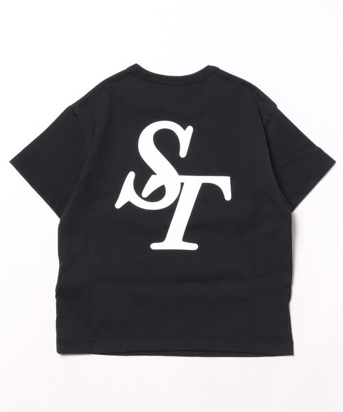 Smoothy（スムージー）の「SMOOTHY  Tennis Club Tee / スムージー テニスクラブTシャツ（Tシャツ/カットソー・キッズ・ホワイト/グレー/ブラック・SMALL/MEDIUM/LARGE/X-LARGE）」の4枚目の写真