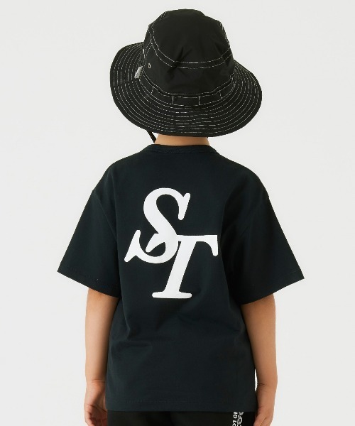 Smoothy（スムージー）の「SMOOTHY  Tennis Club Tee / スムージー テニスクラブTシャツ（Tシャツ/カットソー・キッズ・ホワイト/グレー/ブラック・SMALL/MEDIUM/LARGE/X-LARGE）」の8枚目の写真