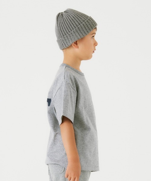 Smoothy（スムージー）の「SMOOTHY  Tennis Club Tee / スムージー テニスクラブTシャツ（Tシャツ/カットソー・キッズ・ホワイト/グレー/ブラック・SMALL/MEDIUM/LARGE/X-LARGE）」の9枚目の写真