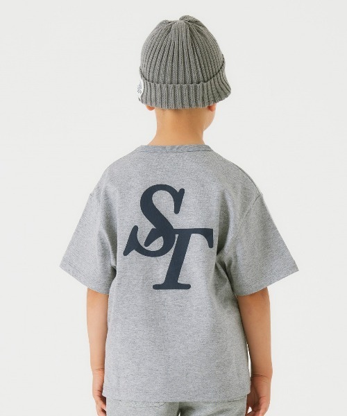 Smoothy（スムージー）の「SMOOTHY  Tennis Club Tee / スムージー テニスクラブTシャツ（Tシャツ/カットソー・キッズ・ホワイト/グレー/ブラック・SMALL/MEDIUM/LARGE/X-LARGE）」の10枚目の写真