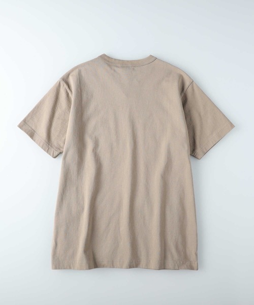 Champion(チャンピオン)の「Champion(チャンピオン)【メンズ】スクリプト天竺半袖Tシャツ(Tシャツ/カットソー・メンズ・ダークグリーン/グレー/ホワイト/ブラック/ブルー/ダークベージュ・S/M/L/XL)」の7枚目の写真