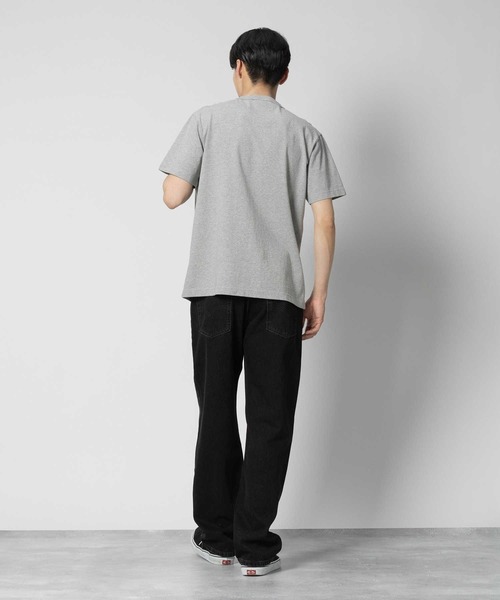 Champion(チャンピオン)の「Champion(チャンピオン)【メンズ】スクリプト天竺半袖Tシャツ(Tシャツ/カットソー・メンズ・ダークグリーン/グレー/ホワイト/ブラック/ブルー/ダークベージュ・S/M/L/XL)」の16枚目の写真