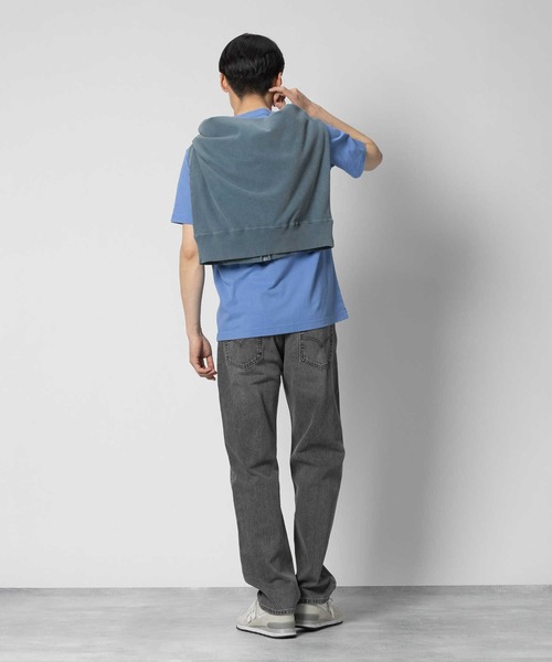 Champion(チャンピオン)の「Champion(チャンピオン)【メンズ】スクリプト天竺半袖Tシャツ(Tシャツ/カットソー・メンズ・ダークグリーン/グレー/ホワイト/ブラック/ブルー/ダークベージュ・S/M/L/XL)」の22枚目の写真
