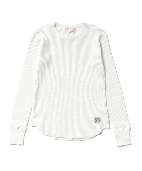 B:MING by BEAMS（ビーミングバイビームス）の「saintete×ビーミング by ビームス / “BBB” 別注サーマル Tシャツ（Tシャツ/カットソー・レディース・ネイビー/オフホワイト/グレー・MEDIUM/SMALL）」の15枚目の写真