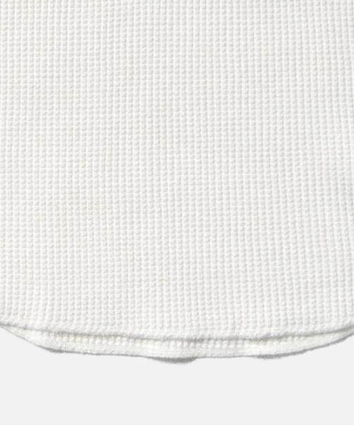 B:MING by BEAMS（ビーミングバイビームス）の「saintete×ビーミング by ビームス / “BBB” 別注サーマル Tシャツ（Tシャツ/カットソー・レディース・ネイビー/オフホワイト/グレー・MEDIUM/SMALL）」の11枚目の写真