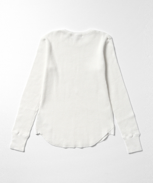 B:MING by BEAMS（ビーミングバイビームス）の「saintete×ビーミング by ビームス / “BBB” 別注サーマル Tシャツ（Tシャツ/カットソー・レディース・ネイビー/オフホワイト/グレー・MEDIUM/SMALL）」の17枚目の写真