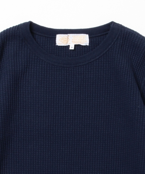 B:MING by BEAMS（ビーミングバイビームス）の「saintete×ビーミング by ビームス / “BBB” 別注サーマル Tシャツ（Tシャツ/カットソー・レディース・ネイビー/オフホワイト/グレー・MEDIUM/SMALL）」の18枚目の写真