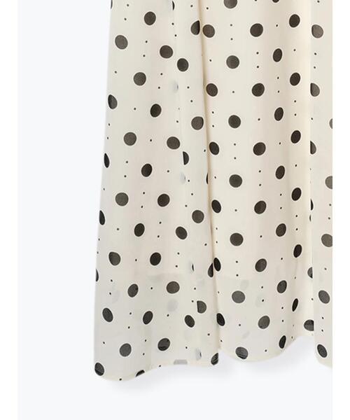 Te chichi（テチチ）の「シアードットハイネックワンピース（ワンピース・レディース・オフホワイト/ブラック・F）」の8枚目の写真