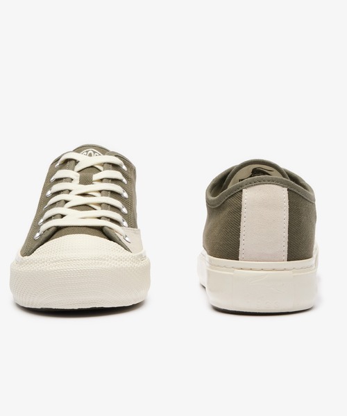 LACOSTE（ラコステ）の「メンズ BACKCOURT 2.0 124 1 CMA（スニーカー・メンズ・オフホワイト/ブラック×ホワイト/モスグリーン・28.5cm/25.5cm/26.0cm/25.0cm/28.0cm/27.0cm/26.5cm）」の18枚目の写真