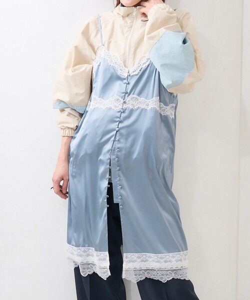 セール】ヴィンテージ レースキャミワンピース（ワンピース