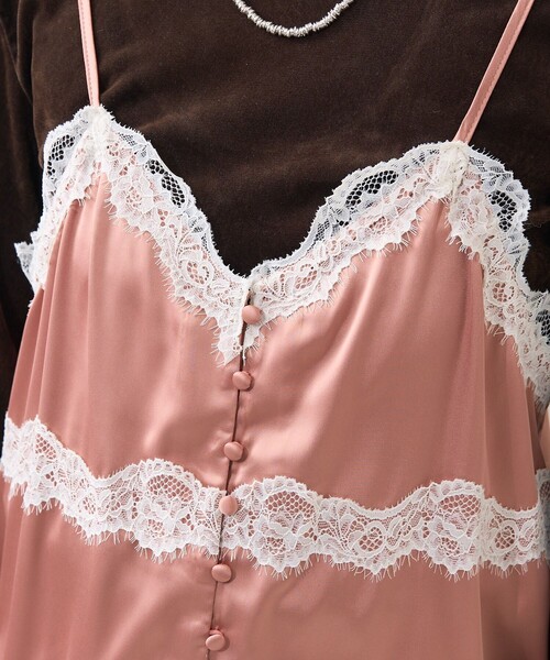 セール】ヴィンテージ レースキャミワンピース（ワンピース）｜FREAK'S