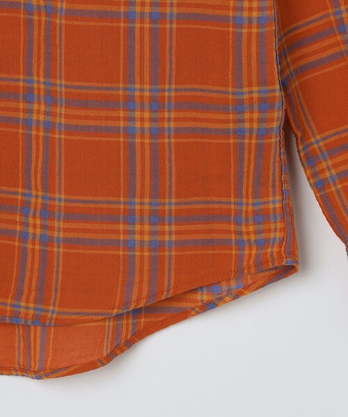 SHIPS(シップス)の「【WEB限定】SHIPS: MADE IN JAPAN ワンポイントロゴ チェックボタンダウンシャツ(シャツ/ブラウス・メンズ・ネイビー/グリーン/オレンジ・SMALL/MEDIUM/LARGE/X-LARGE)」の21枚目の写真