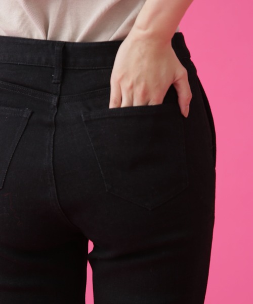 Apo(s)ture(アポスチャー)の「NANCY-001/デニムスキニーパンツ(デニムパンツ・レディース・ブラック/ネイビー・XS/S/M/L/XL)」の8枚目の写真