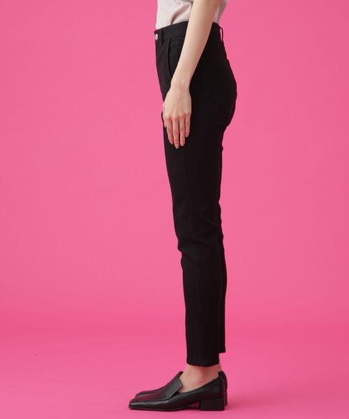 Apo(s)ture(アポスチャー)の「NANCY-001/デニムスキニーパンツ(デニムパンツ・レディース・ブラック/ネイビー・XS/S/M/L/XL)」の4枚目の写真