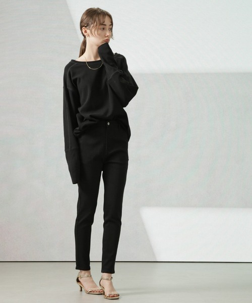 Apo(s)ture(アポスチャー)の「NANCY-001/デニムスキニーパンツ(デニムパンツ・レディース・ブラック/ネイビー・XS/S/M/L/XL)」の19枚目の写真