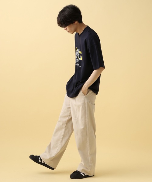 PBLIM(ページボーイリム)の「PBLIM/ショップロゴT(Tシャツ/カットソー・レディース・チャコールグレー/オフホワイト/イエロー/ネイビー・MEDIUM/LARGE)」の19枚目の写真