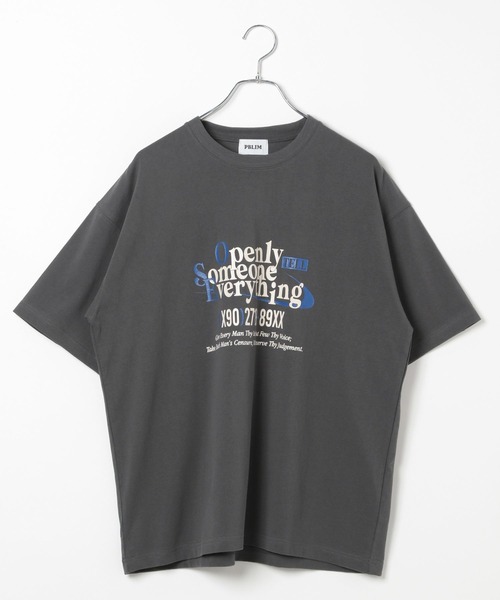 PBLIM(ページボーイリム)の「PBLIM/ショップロゴT(Tシャツ/カットソー・レディース・チャコールグレー/オフホワイト/イエロー/ネイビー・MEDIUM/LARGE)」の22枚目の写真