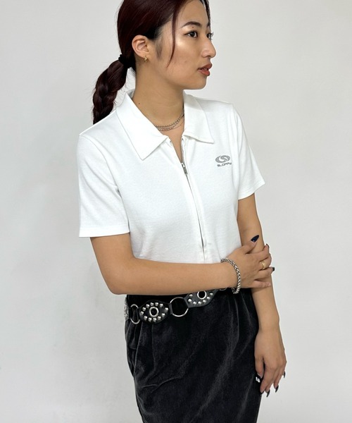 WHO'S WHO gallery スロッピー フューチャー ロゴ ジップ T WHO'S WHO gallery tシャツ 「SLOPPY/スロッピー」フューチャー
