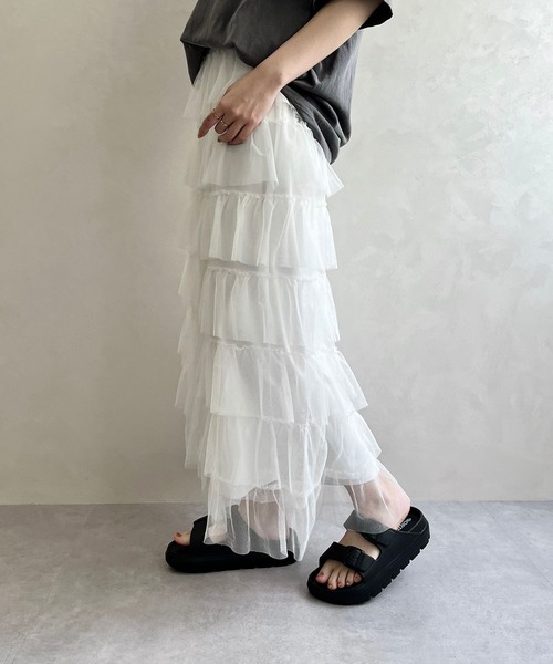 ORiental TRaffic(オリエンタルトラフィック)の「リカバリー ダブルベルト厚底サンダル/OT3220(サンダル・レディース・ホワイト/ブラック・L/M/S/LL/24.5cm/22.5cm/23.5cm)」の21枚目の写真