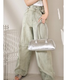 LILY BROWN | センターシームワイドデニムパンツ(デニムパンツ)