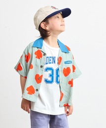 HOGAN RANCH WEAR | ソウガラオープンカラーハンソデシャツ（90～150cm）(シャツ/ブラウス)