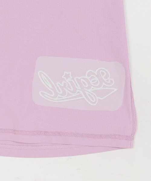 X-girl Stages（エックスガールステージス）の「マルチロゴ背中開きワンピース（ワンピース・キッズ・ラベンダー/ブラック/オフホワイト・80ｃｍ/90cm/100cm/110cm/120cm/130cm/140cm）」の8枚目の写真