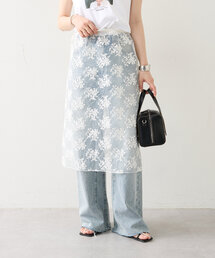 mystic | シアーレーススカート(スカート)