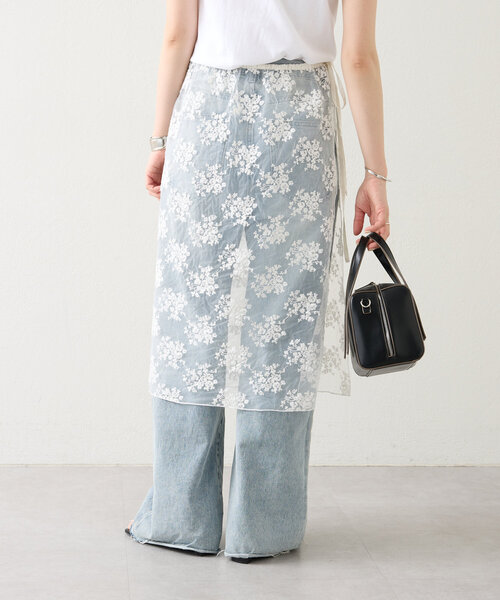 mystic（ミスティック）の「シアーレーススカート（スカート・レディース・オフホワイト・FREE）」の3枚目の写真