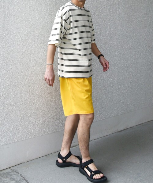 SHIPS any（シップス エニィ）の「SHIPS any:〈洗濯機可能/撥水〉4WAYストレッチ ロゴ カラー イージー ショーツ◇（その他パンツ・メンズ・ブラック/ネイビー/パープル/ブルー/イエロー系/グリーン・SMALL/MEDIUM/LARGE/X-LARGE）」の17枚目の写真