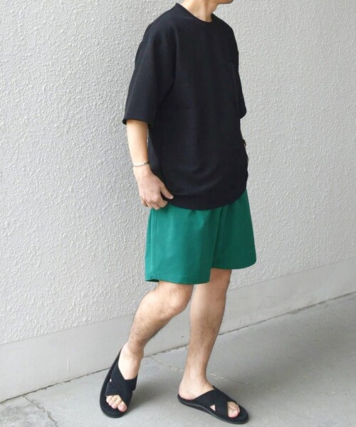 SHIPS any（シップス エニィ）の「SHIPS any:〈洗濯機可能/撥水〉4WAYストレッチ ロゴ カラー イージー ショーツ◇（その他パンツ・メンズ・ブラック/ネイビー/パープル/ブルー/イエロー系/グリーン・SMALL/MEDIUM/LARGE/X-LARGE）」の22枚目の写真