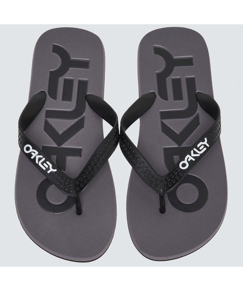 OAKLEY（オークリー）の「オークリー COLLEGE FLIP FLOP/SANDAL ビーチサンダル/FOOTWEAR/OAKLEY（サンダル・メンズ・ブルー/ブラック/グレー・8/9/11）」の2枚目の写真