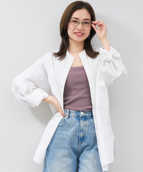 Zoff（ゾフ）の「オーバル型 サングラス｜メタルフレーム｜Zoff｜LIMITED PATTERNS（メガネ・レディース・ネイビー/ピンク/ブラウン/ピンク系その他・FREE）」の11枚目の写真