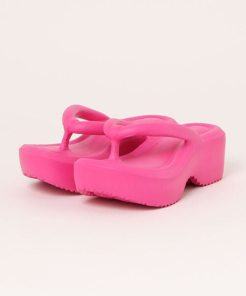 Fun & Daily（ファンアンドデイリー）の「ボリュームクリップトゥサンダル（サンダル・レディース・グリーン/ピンク/ブラック・36/37/38）」の10枚目の写真