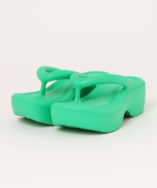 Fun & Daily（ファンアンドデイリー）の「ボリュームクリップトゥサンダル（サンダル・レディース・グリーン/ピンク/ブラック・36/37/38）」の8枚目の写真