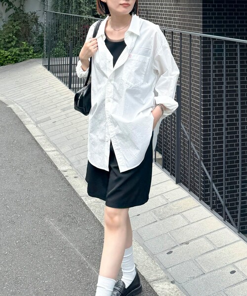 fredy emue（フレディエミュ）の「FR刺繍シャツ（シャツ/ブラウス・レディース・ブルー系その他/ピンク系その他/サックスブルー/オフホワイト・38）」の19枚目の写真