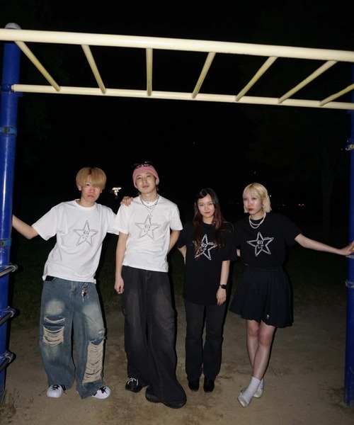 UNIT CHEST（ユニットチェスト）の「【UNIT CHEST】unique unisex T-shirt　OIF designer eggs コラボT musictime by KOTONA TATEISHI（Tシャツ/カットソー・メンズ・ブラック/ホワイト系その他/ホワイト系その他2・S/L/M）」の7枚目の写真