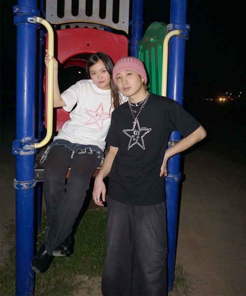 UNIT CHEST（ユニットチェスト）の「【UNIT CHEST】unique unisex T-shirt　OIF designer eggs コラボT musictime by KOTONA TATEISHI（Tシャツ/カットソー・メンズ・ブラック/ホワイト系その他/ホワイト系その他2・S/L/M）」の8枚目の写真