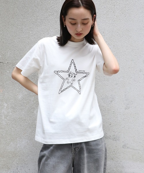 UNIT CHEST（ユニットチェスト）の「【UNIT CHEST】unique unisex T-shirt　OIF designer eggs コラボT musictime by KOTONA TATEISHI（Tシャツ/カットソー・メンズ・ブラック/ホワイト系その他/ホワイト系その他2・S/L/M）」の11枚目の写真