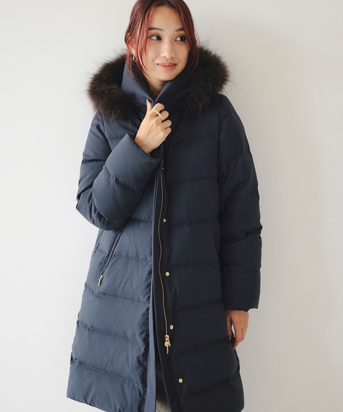 B-MING by BEAMS ダウンコート ネイビー150 B:MING ダウンコート 150cm B:MING LIFE STORE by BEAMS - LAVENDER